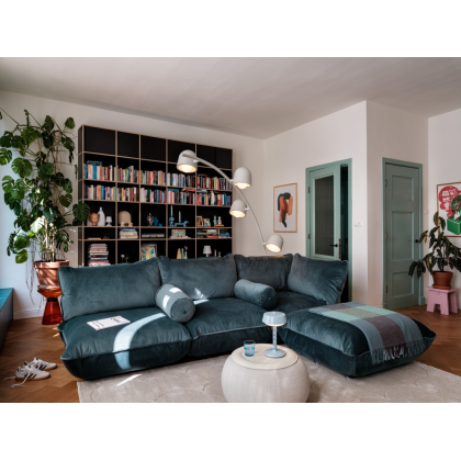 Кресло Sumo Loveseat Velvet Petrol